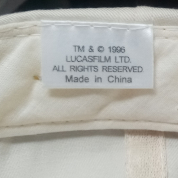 vintage Star Wars Embroidered Baseball Cap / Hat Luke Skywalker Darth Vader - Picture 6 of 9